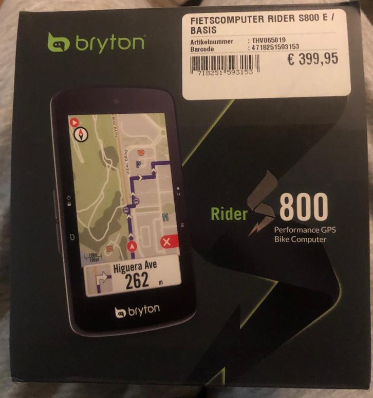 Fietscomputer BRITON, Fietsen en Brommers, Fietsaccessoires | Fietscomputers, Zo goed als nieuw, Draadloos, GPS, Ophalen of Verzenden