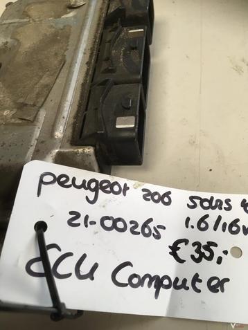ECU Peugeot 206 1.6 16v bwjr '03 beschikbaar voor biedingen