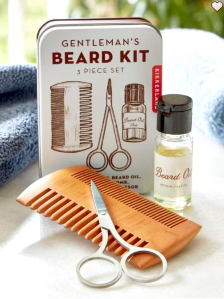 Baardverzorging Set Baardolie – Baardkam - Schaar - Cadeau, Elektronische apparatuur, Persoonlijke Verzorgingsapparatuur, Nieuw
