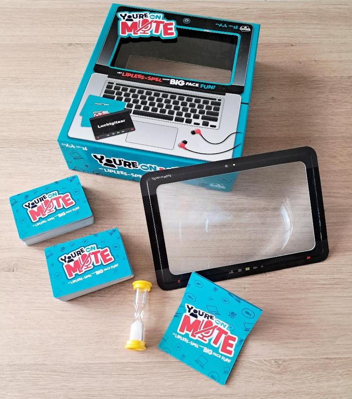 Goliath You're on mute. Nederlands, Hobby & Loisirs créatifs, Jeux de société | Autre, Comme neuf, 1 ou 2 joueurs, Trois ou quatre joueurs