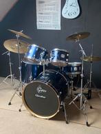 Gretsch Full Drum set - Midnight Blue - Uitstekende conditie, Ophalen, Gebruikt, Overige merken
