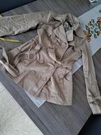 Vero Moda beige trench coat - Small, Kleding | Dames, Jassen | Zomer, Vero Moda, Beige, Ophalen of Verzenden, Zo goed als nieuw