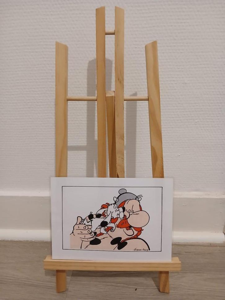 Poster van Asterix & Obelix, Antiek en Kunst, Kunst | Tekeningen en Fotografie, Ophalen of Verzenden