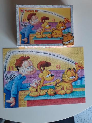 puzzel Garfield 500 stukjes beschikbaar voor biedingen