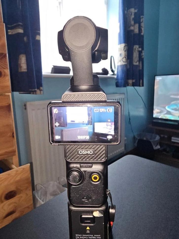 DJI Osmo Pocket 3 Creator Combo + microphone et batterie, TV, Hi-fi & Vidéo, Caméras action, Utilisé, Enlèvement ou Envoi