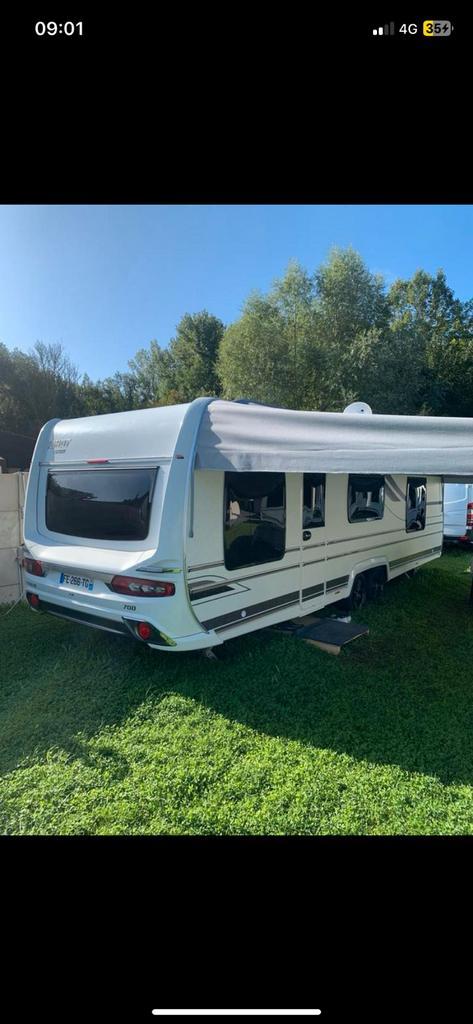 Fendt 700 Larimar 2019, Caravans en Kamperen, Caravans, Particulier, Fendt, Ophalen