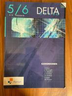 Delta 5/6 kansrekenen 3-4u ISBN: 9789030178217, Boeken, ASO, Gelezen, Plantyn, Wiskunde A