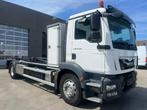 MAN TGS 19.290 met koffer en containersysteem EURO6, Stof, Euro 6, MAN, Wit