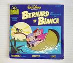Livre disque 45 tours Bernard et Bianca de Walt Disney, Ophalen of Verzenden, Gebruikt, Verhaal of Sprookje