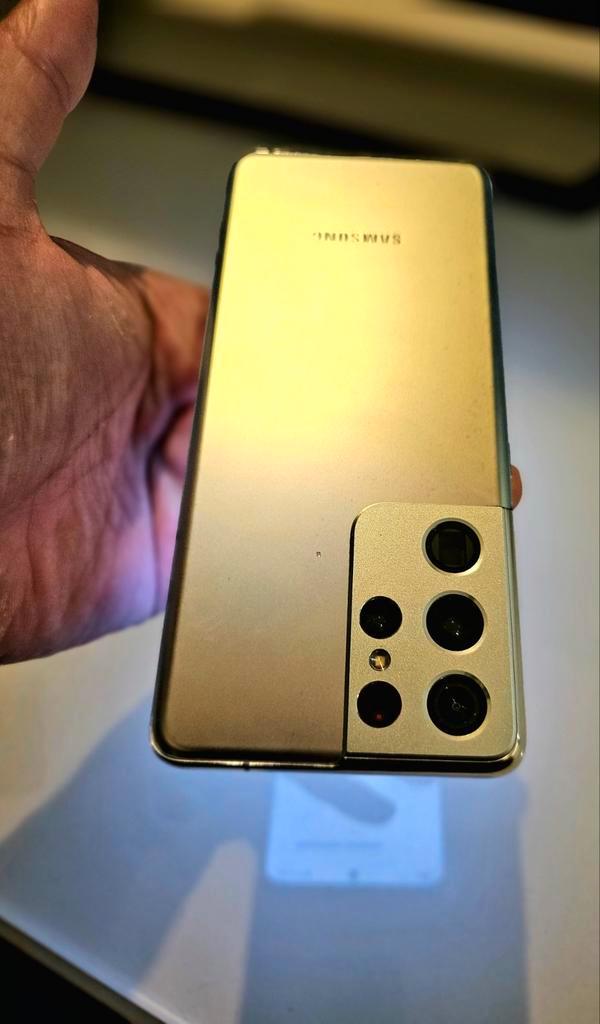 Samsung Galaxy S21 Ultra 5G en parfait état ! Avec étui/fact, Télécoms, Téléphonie mobile | Samsung, Galaxy S21, Enlèvement ou Envoi