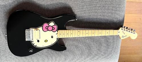 Fender Squier Hello Kitty izgs - ruilen voor de roze versie, Musique & Instruments, Instruments à corde | Guitares | Électriques