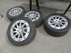 4 velgen met winterbanden voor Mercedes SL, Auto-onderdelen, Banden en Velgen, Ophalen, Winterbanden, Velg(en)