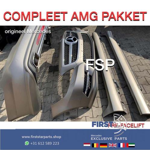W218 CLS AMG PAKKET ORIGINEEL Mercedes COMPLEET VOORBUMPER+A, Auto-onderdelen, Carrosserie, Bumper, Voor, Achter
