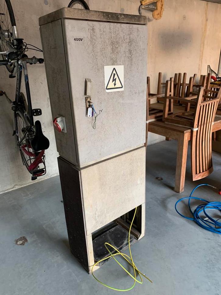 Werfkast 400v, Doe-het-zelf en Bouw, Elektriciteit en Kabels, Stopcontact, Ophalen