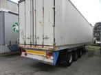 3 assige oplegger +opslag container 12m, Auto's, Vrachtwagens, Te koop, Bedrijf, Aanhangers en Opleggers