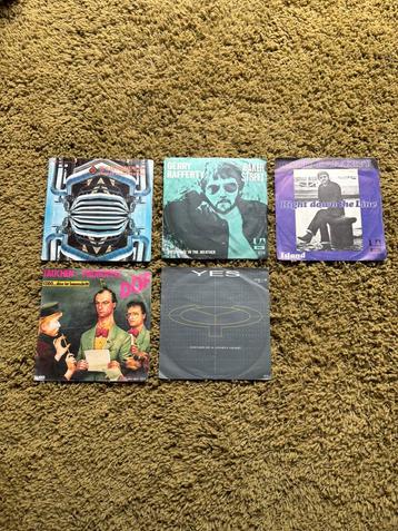 Lot de 5 singles, Enlèvement ou Envoi, Utilisé