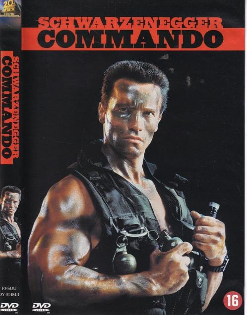 Commando (1985) Arnold Schwarzenegger - Rae Dawn Chong, Cd's en Dvd's, Dvd's | Actie, Zo goed als nieuw, Actie, Vanaf 12 jaar