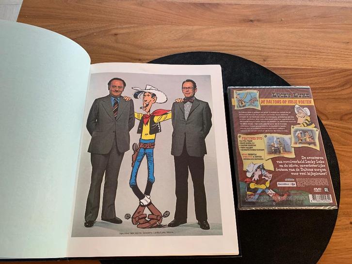 Gesloten verpakking DVD Lucky Luke+ stripboek, Cd's en Dvd's, Dvd's | Tekenfilms en Animatie, Nieuw in verpakking, Tekenfilm, Ophalen of Verzenden