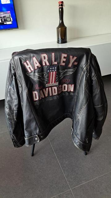 Leren jas harley Davidson  beschikbaar voor biedingen