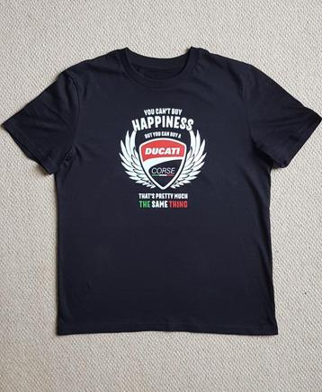 Ducati T-shirts Happiness beschikbaar voor biedingen