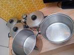 5 kookpotten Demeyere + 1 grote merkloze kookpot, Enlèvement ou Envoi