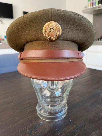 US WWII Enlisted GI Visor Cap beschikbaar voor biedingen