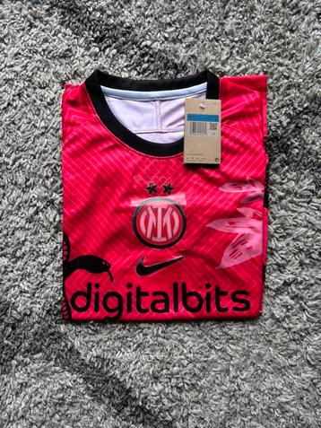 Maillot Inter Milan rose/noir, Taille M, Neuf avec étiquette beschikbaar voor biedingen