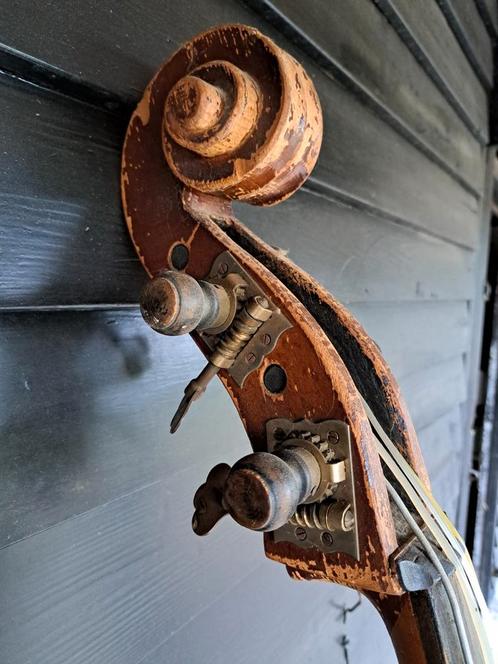 grote contrabass opknapper, Muziek en Instrumenten, Strijkinstrumenten | Contrabassen, Gebruikt, Ophalen