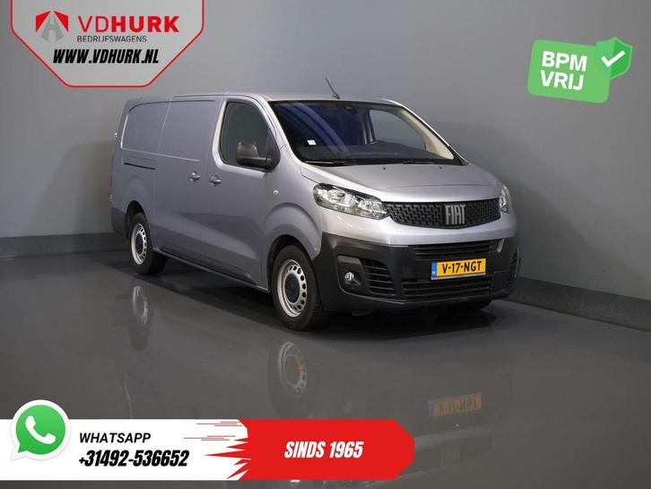 Fiat Scudo 2.0 MJ 145 pk L3 BPM VRIJ! Adapt.Cruise/ Climate/, Auto's, Bestelwagens en Lichte vracht, Bedrijf, ABS, Adaptive Cruise Control