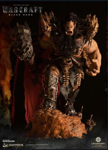 Sideshow damtoys epic series warcraft blackhand statue disponible aux enchères