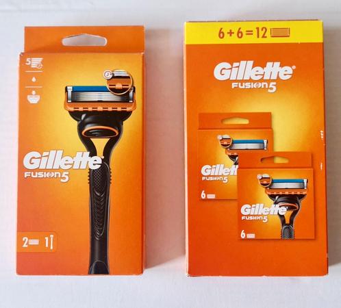 2 Packs Gillette Fusion  5, Handtassen en Accessoires, Uiterlijk | Gezichtsverzorging, Zo goed als nieuw, Ophalen