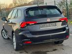 Fiat Tipo 1.4i 2019 1Main Faible Km Clim GPS Euro 6 Ct ok, Auto's, Fiat, Stof, Euro 6, Zwart, Bedrijf