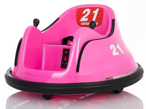 Elektrische bumper car bots auto roze - Afstandsbediening, Kinderen en Baby's, Speelgoed | Buiten | Voertuigen en Loopfietsen