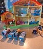 Peppa pig huis + school, Ophalen of Verzenden, Zo goed als nieuw