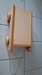 Houten kar met bouwstenen, Gebruikt, Bouwen