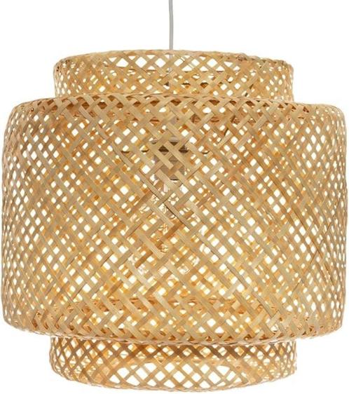 Hanglamp Liby bamboe SNELLE GRATIS LEVERING, Hobby en Vrije tijd, Overige Hobby en Vrije tijd, Nieuw, Verzenden