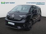 Volkswagen ID.Buzz Lwb ID.Buzz LWB 86 kWh 4Motion GTX, Auto's, Volkswagen, Automaat, Monovolume, Overige modellen, Zwart