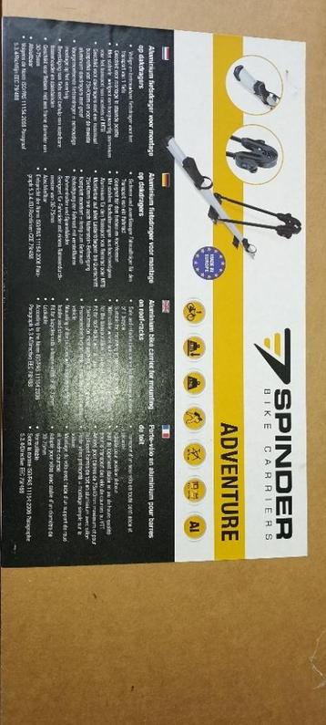 Spinder Adventure fietsendrager S11010 (2stuks beschikbaar)