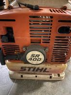 Souffleur stihl sr400, Tuin en Terras, Ophalen, Benzine, Gebruikt, Ruggedragen