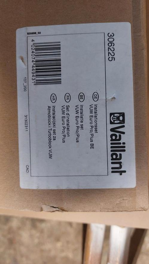 Vaillant Kit de raccordement chaudière  gaz Euro/pro plus, Bricolage & Construction, Chauffage & Radiateurs, Neuf, Enlèvement