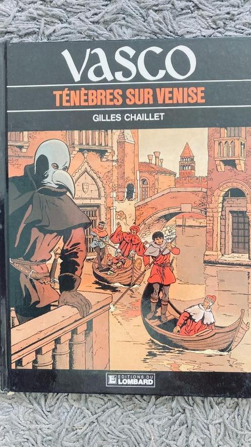Vasco # 6 Ténèbres sur Venise E.O. Lombard 1987 G. Chaillet, Boeken, Stripverhalen, Zo goed als nieuw, Eén stripboek, Ophalen of Verzenden