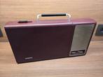 vintage draagbare Philips 22GF110-01X platenspeler, Audio, Tv en Foto, Platenspelers, Ophalen of Verzenden, Zo goed als nieuw