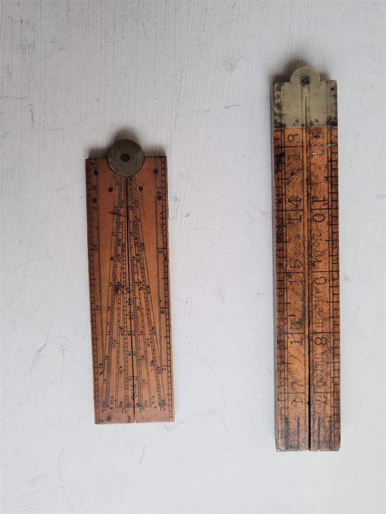 Buis - navigation cuivre - secteur d'artillerie +mètre Upson, Antiquités & Art, Antiquités | Outils & Instruments, Enlèvement ou Envoi