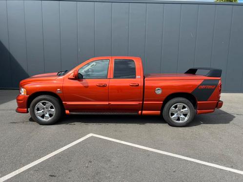 Dodge Ram Daytona Hemi 2005 LPG V8 5,7L 350PK Quad cab 1500, Auto's, Dodge, Particulier, RAM 1500, LPG, Automaat, Grijs, Leder