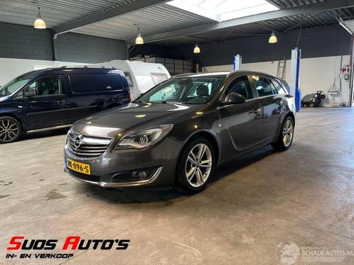 Opel Insignia 1.6 CDTI EcoFLEX Edition NL NAP! (bj 2015), Auto diversen, Ongevalwagen, Opel, Handgeschakeld, Diesel, Break, Zilver of Grijs