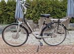Prachtige elektrische dames fiets, Fietsen en Brommers, Elektrische fietsen, Ophalen of Verzenden, Zo goed als nieuw, 50 km per accu of meer