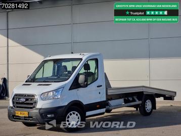 Ford Transit 130pk Autotransporter Airco Cruise Lier Euro6 O, Autos, Achat, Euro 6, Entreprise, 3 places