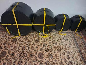 set drumkoffers HARDCASE beschikbaar voor biedingen