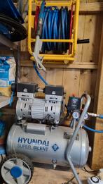 compressor Hyundai super silent, Bricolage & Construction, Compresseurs, Moins de 25 litres, Enlèvement, 6 à 10 bars, 200 à 400 litres/min