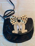 Zwart schoudertasje "Minnie mousse" met fijne schouderband-n, Ophalen of Verzenden, Nieuw, Zwart, Schoudertasje